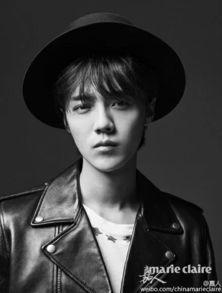 鹿晗照片帅帅的,帅气魅力，一见倾心